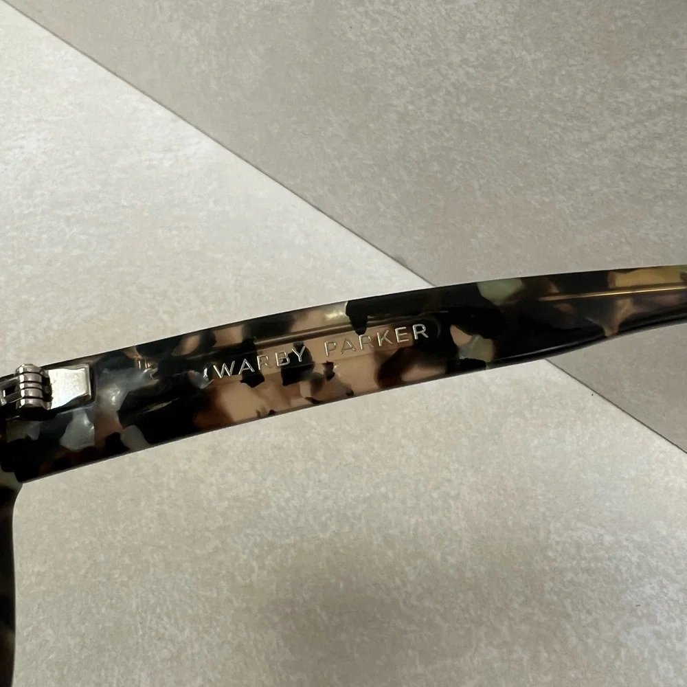 Warby Parker Tatum M 263 Eyeglasses Optical Frame Glasses Smoky Pearl Tortoise